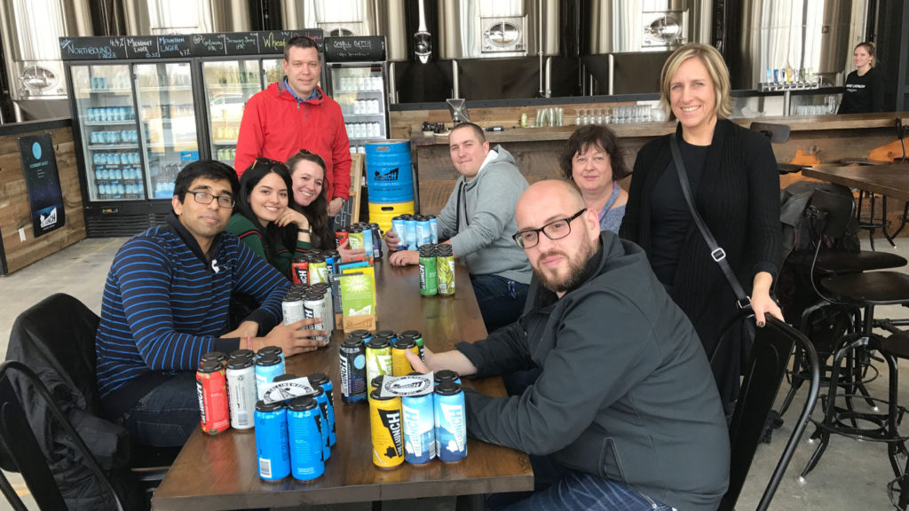 Side Launch Brewing Company Tour in Collingwood
